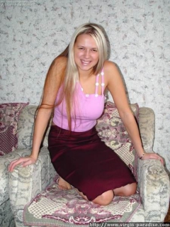 Cute busty virgin - N