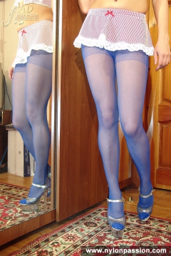 Blue nylon - N