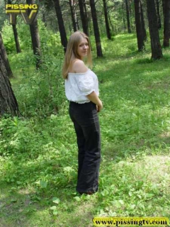 Pissing in a forest - N