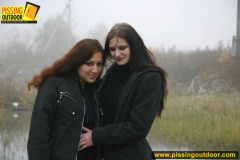 Outdoor pissing lesbian teens - N