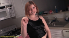 Dahlia drinks hot glass of pee and gets humiliated - N