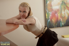 Shapely teen slammed - N