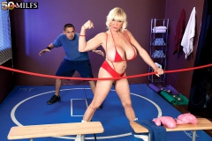 In This Corner, With The G-Cup Tits, Shelly The Burbank - N