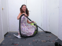 Kseniya likes to tidy - N