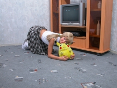 Ksenia is fond of - N