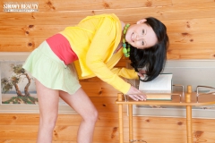 Lovely girl stripping - N