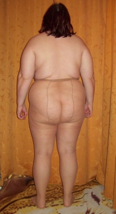 naked in pantyhose - N