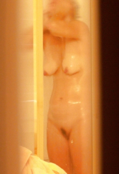 Milf with Big Nips Voyeur - N