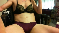 Purple panties - N