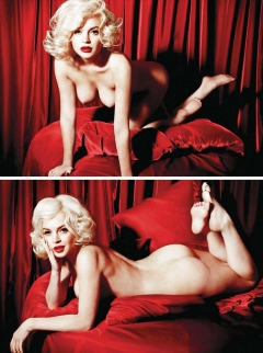 Lindsay Lohan Playboy Spread - N
