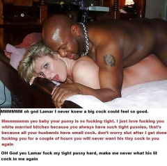 Cuckold Captions made by a cuckold - N