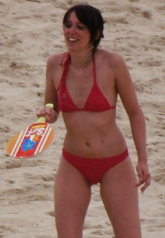 Sur la plage - N