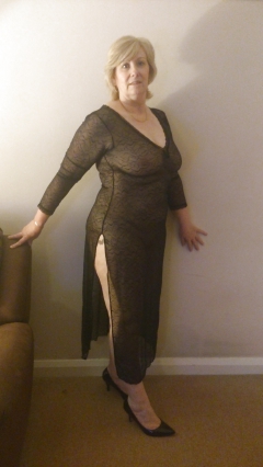 birmingham grandmother karen shows tits and cunt - N
