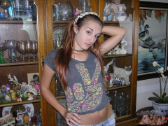 Hot Brunette Petite Teen - N
