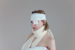 Bandaged injured sex slave - N