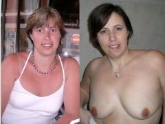 uk SILF from birmingham holly harris dressed undressed - N