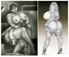 BBW cartoon fantasies - N