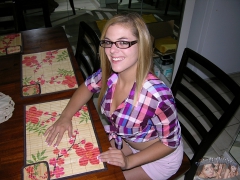 Hot Blonde Teen Modeling Nude - N
