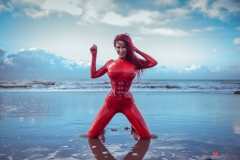 Bianca Baeuchamp Latex red 2 - N