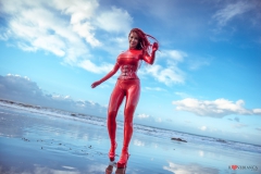 Bianca Baeuchamp Latex red 2 - N