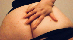 Exposed BBW Saggy Tits - N
