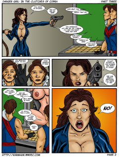 Karmagik Danger Girl In the Clutches of Cobra colored - N