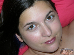 CUTE BBW WOMAN SHOWING HER HAIRY PUSSY - N