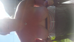 Cum on blonde tits - N