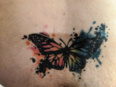 Hotwife gets Tattoo - N