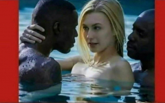 Interracial threesome - N