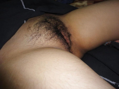 dark hairy pussy - N