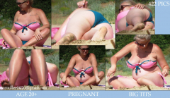 BBW and SSBBW beach voyeur (My work) - N