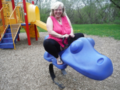 granny shows pussy - N
