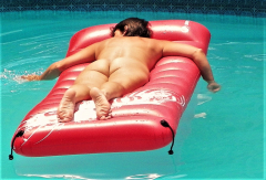 Angela Naked For Her Neighbors - N