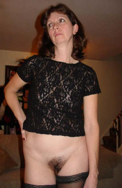 Mature. Stockings. Hairy pussy. 5 - N