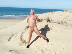 Seance photo nu a la plage - N