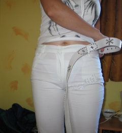 SEE THROUGH PANTS - N