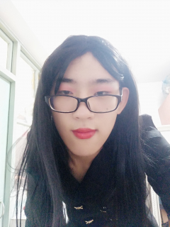 Chinese cross dresser Xiao Zuo takes a selfie - N