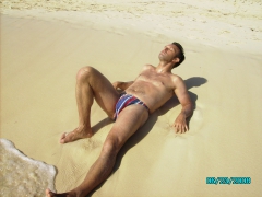 In the beach,before to fuck a mature slut bitch - N
