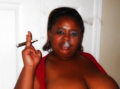 BIG BREASTED GHETTO SLUT - N