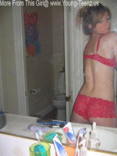 Young American College Teen With Cute Freckles Plays With - N