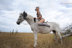Erotic teen posing - N