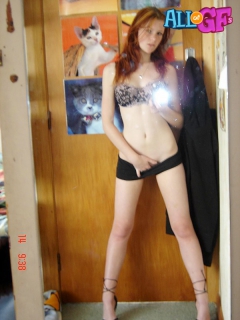 Girlfriend flashing from cute - N
