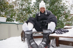 So winter has arrived, - N