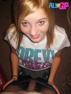 Girlfriend blow job till - N