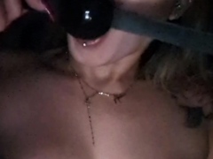 Cute amateur brunette naughty in solo jerking show on camera