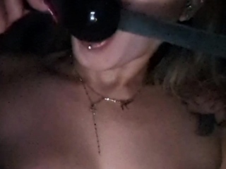 Cute amateur brunette naughty in solo jerking show on camera