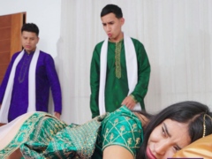 Indian Stepbrothers Take Advantage Of Their Stepmother