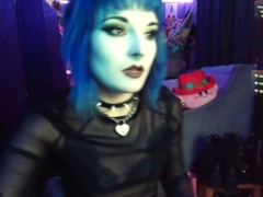 Sexy Goth With Big Ass and Sexy Petite Body