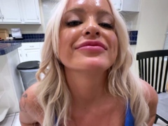 Stepdaughter Begs stepdaddy For A Second Load